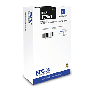 EPSON CARTUCHO NEGRO L 2500 PAG WF-8XXX