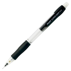 PORTAMINAS PILOT H-185 SUPER GRIP 0,5 MM. NEGRO