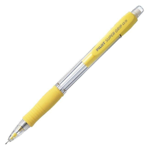 PORTAMINAS PILOT H-185 SUPER GRIP 0,5 MM. AMARILLO