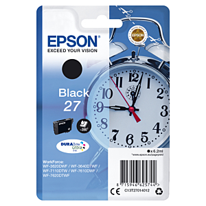 EPSON WORKFORCE WF-3000 Y WF-7000 CARTUCHO NEGRO Nº27