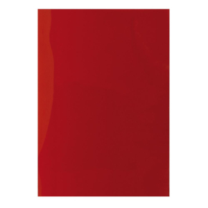 CUBIERTA ENCUADERNAR PLUS OFFICE A4 PVC TRASLÚCIDO ROJO 150 MICRAS 100 UD.                          