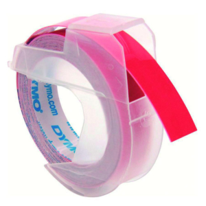 CINTA DYMO TRADICIONAL ROJO 9 MM X 3 M                                                              