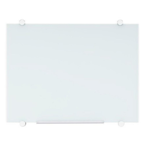 PIZARRA CRISTAL BI-OFFICE MAGNÉTICA BLANCA 900 X 600 MM                                             