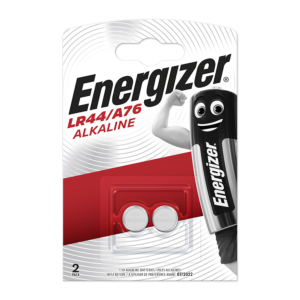 PILAS ENERGIZER ALCALINAS LR44 2 UD.                                                                