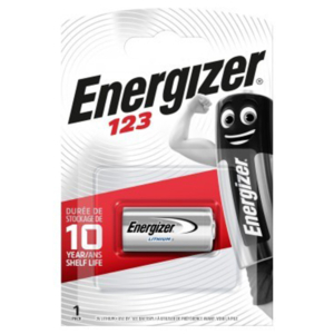 PILAS ENERGIZER ALCALINAS 123 1 UD.                                                                 