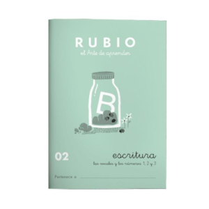 CUADERNO RUBIO A5 CALIGRAFÍA 02