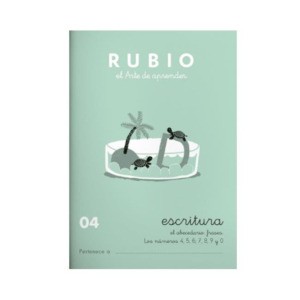 CUADERNO RUBIO A5 CALIGRAFÍA 04