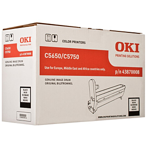 OKI C5650/C5750 TAMBOR NEGRO 20K