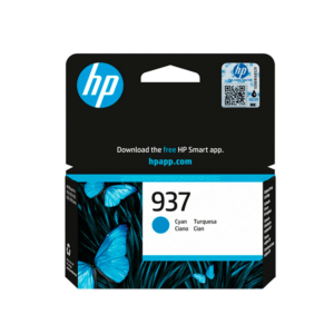 CARTUCHO INYECCIÓN DE TINTA HP Nº937 REF. 4S6W2NE CYAN