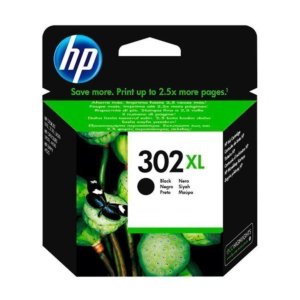 CARTUCHO INYECCIÓN DE TINTA HP Nº302XL REF. F6U68AE NEGRO