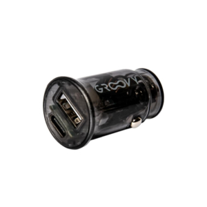 CARGADOR GROOVY COCHE 1 USB + 1 USB-C                                                               