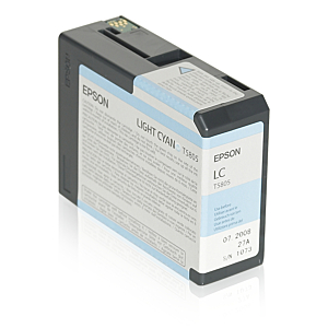 EPSON STYLUS PRO-3800/3880 CARTUCHO CIAN CLARO (80ML)