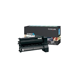 LEXMARK C-770/772 CARTUCHO CIAN ALTO RENDIMIENTO RETORNABLE