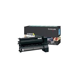 LEXMARK C-770/772 CARTUCHO AMARILLO ALTO RENDIMIENTO RETORNABLE