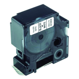 CINTA DYMO D1 NEGRO / BLANCO 24 MM X 7 M                                                            