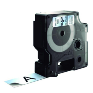 CINTA DYMO D1 NEGRO / TRANSPARENTE 19 MM X 7 M                                                      