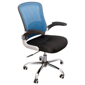 SILLA OFICINA PLUS OFFICE MESH ERGO AZUL                                                            