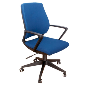 SILLA OFICINA PLUS OFFICE GIRO CONFORT AZUL                                                         