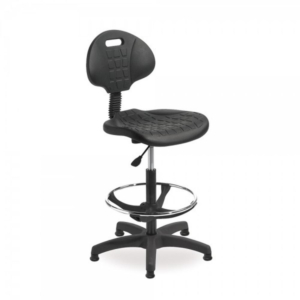 TABURETE ROCADA ERGOLINE POLIMERO NEGRO RD925N                                                      
