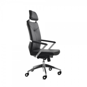 SILLA DIRECCIÓN ROCADA 998V15 SÍMIL PIEL COLOR NEGRO                                                