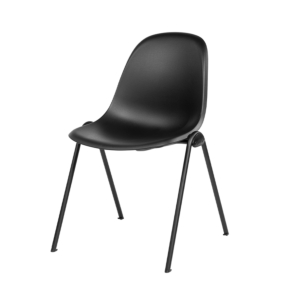 SILLA ROCADA MONOBLOCK 909 NEGRO 2 UD.                                                              