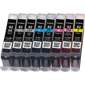 CANON PIXMA PRO-100 CARTUCHOS PACK 8 COLORES CLI-42