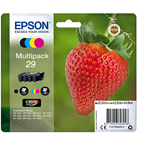 EPSON EXPRESSION HOME XP-235,XP332,XP432,XP435 CARTUCHO MULTIPACK 4 COLORES Nº29