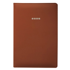AGENDA ENCUADERNADA ST.TROPEZ DÍA PÁGINA 170 X 240 MM. MARRÓN REF. 3693