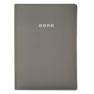 AGENDA ENCUADERNADA ST. TROPEZ SEMANA VISTA 170 X 240 MM. GRIS REF. 3690
