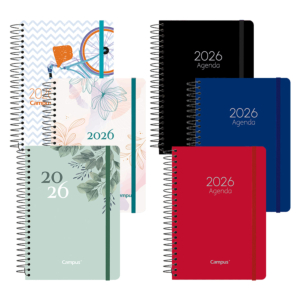 AGENDA ESPIRAL PLUS GRAPHIC DÍA PÁGINA 145 X 196 MM. SURTIDO REF. 3669