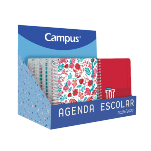 AGENDA ESCOLAR A6+ CAMPUS COLLEGE TAPA POLIPROPILENO DÍA PÁGINA REF. 3711/2 