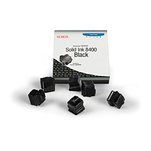 XEROX TONER TEKTRONIX PHASER 8400 CARTUCHO NEGRO . 6 UNIDADES 6.800 PAGINAS