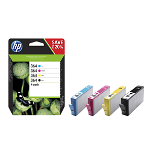 HP PHOTOSMART D5460 Nº364 PACK 4 CARTUCHOS (N/C/M/Y)