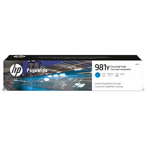 HP PAGEWIDE 981Y CARTUCHO CYAN