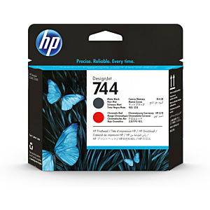 HP DESIGNJET 744 CABEZAL DE IMPRESION NEGRO MATE Y ROJO