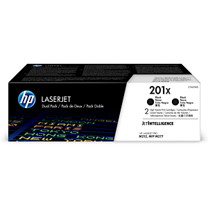 HP LASERJET 201X PACK 2 TONER NEGRO ALTA CAPACIDAD 2800 PAG.