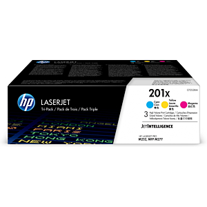 HP LASERJET PRO M252N 201X PACK 3 TONER ALTA CAPACIDAD CYAN/MAGENTA/YELLOW