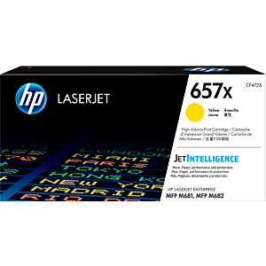 HP LASERJET ENTERPRISE MFP M681 TONER AMARILLO ALTO 657X