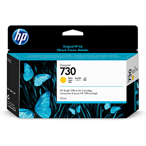HP Nº730 130-ML YELLOW INK CARTRIDGE