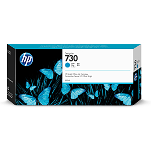 HP Nº730 300-ML CYAN INK CARTRIDGE