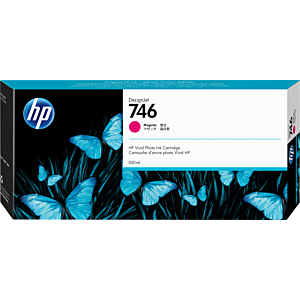 HP Nº746 300-ML MAGENTA INK CARTRIDGE