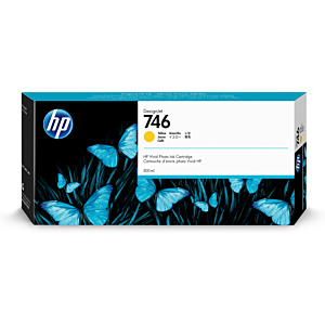 HP Nº746 300-ML YELLOW INK CARTRIDGE