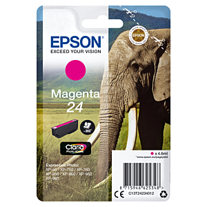 EPSON CLARIA PHOTO HD INK CARTUCHO MAGENTA 24