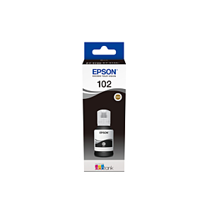 EPSON 102 ECOTANK BLACK INK BOTTLE ET-2700/ ET-2750/ET-3700 /ET-3750 /ET4750