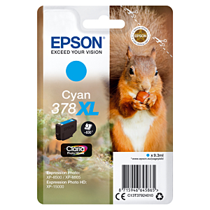 EPSON SINGLEPACK CYAN 378XL CLARIA PHOTO HD INK