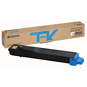 KYOCERA M8124/M8130 CARTUCHO DE TÓNER CYAN(1T02P3CNL0, TK-8115C)6.000 COPIAS
