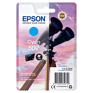 EPSON SINGLEPACK CYAN 502 INK