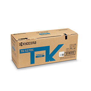 KYOCERA   TK5270C TONER CIAN PARA ECOSYS M6230/6630CIDN 6000 PAG
