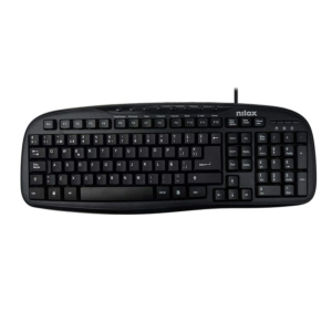 TECLADO USB MULTIMEDIA NILOX REF. NXKBE01