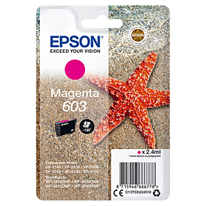 EPSON TINTA MAGENTA STD ESTRELLA DE MAR 1 TINTA 603 NO TAG SINGLE